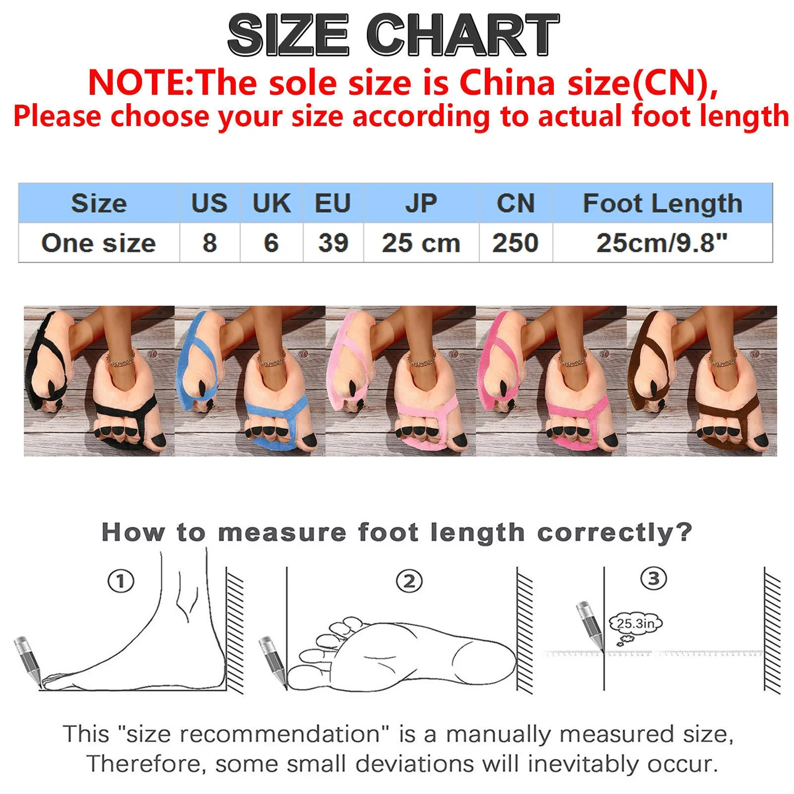 Funny Feet Claws Comfortable Plush Slippers Indoor Home Increase Women Cute Winter Warm Cotton Slider Five Finger Cosplay Shoes