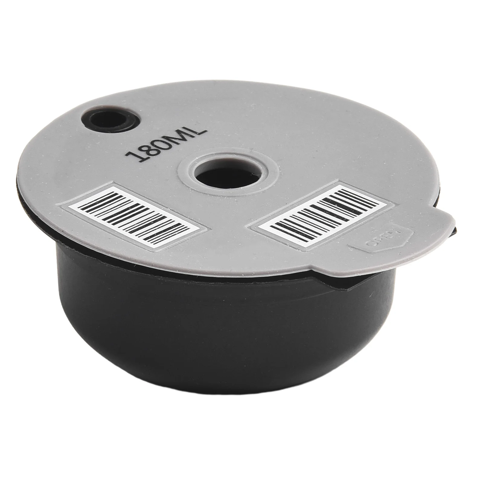 Reusable Coffee Capsule Pod for Bosch For Tassimo Machines Includes 60ml and 180ml Silicone Lids and Accessories