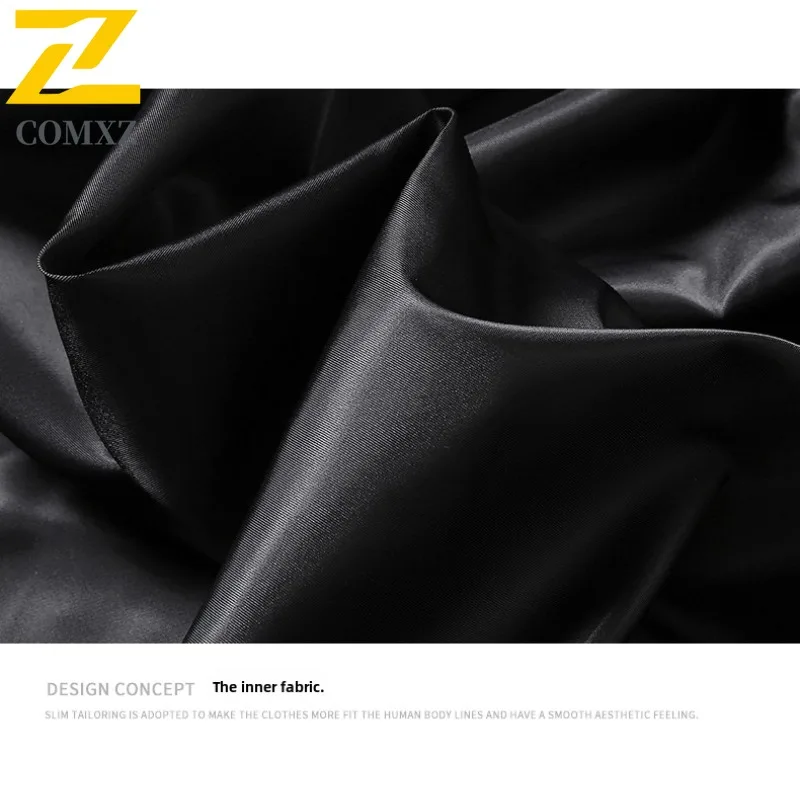 سترة COMXZ للرجال متعددة الوظائف خفيفة الوزن لتسلق الصخور في الهواء الطلق معطف متين بغطاء للرأس ملابس خريفية مقاومة للرياح في الشارع #6