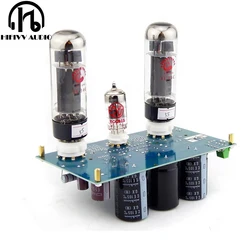 HiFi EL34 Single-Ended Class A Tube Amplifier DIY Kit Stereo Audio Amp PCB Board with 12ax7 Tube Options DIY kit