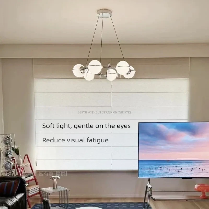 Modern Multi Heads Planet Pendant Light Living Room Master Led Lights Chandelier Dining Table Illumination Bedroom Hanging Lamps