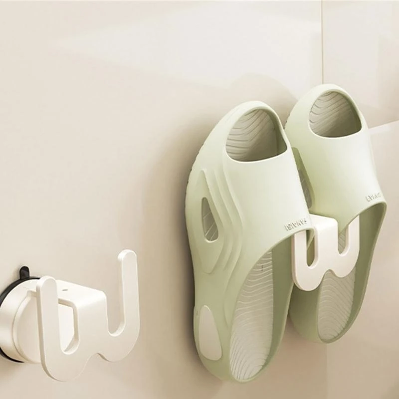 

Durable Water Resistant Slipper Storage Rack Sturdy Shoes Holder for Bathrooms