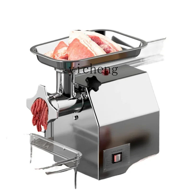 Meat Grinder Commercial Electric High-Power Meat Grinder Multi-Function Sausage Householdc28