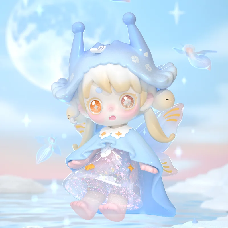 

Ghost Keeno 3rd Generation Sea Breeze Wishing Series Blind Box Cute Desktop Ornaments Mysterious Box Collection Birthday Gifts