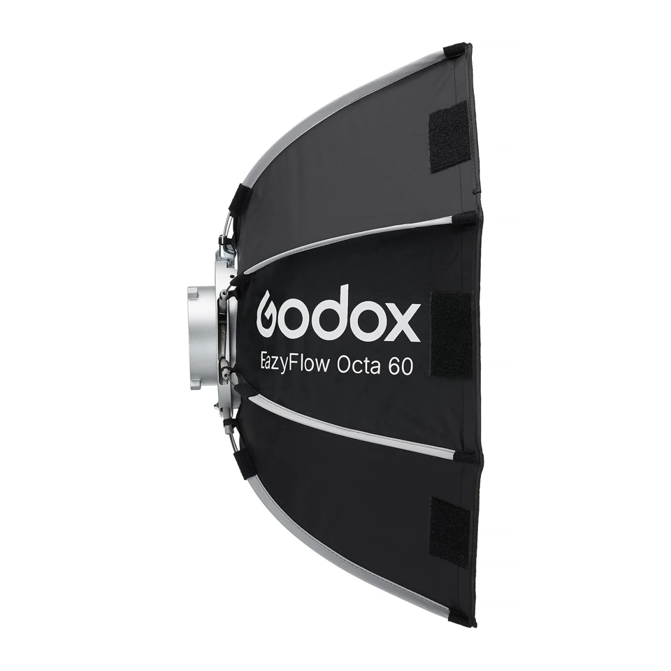 Godox EazyFlow Octa 60/90/120 Octa-Shaped Foldable Softbox with Quick Release Mechanism with Portable Design for Photography