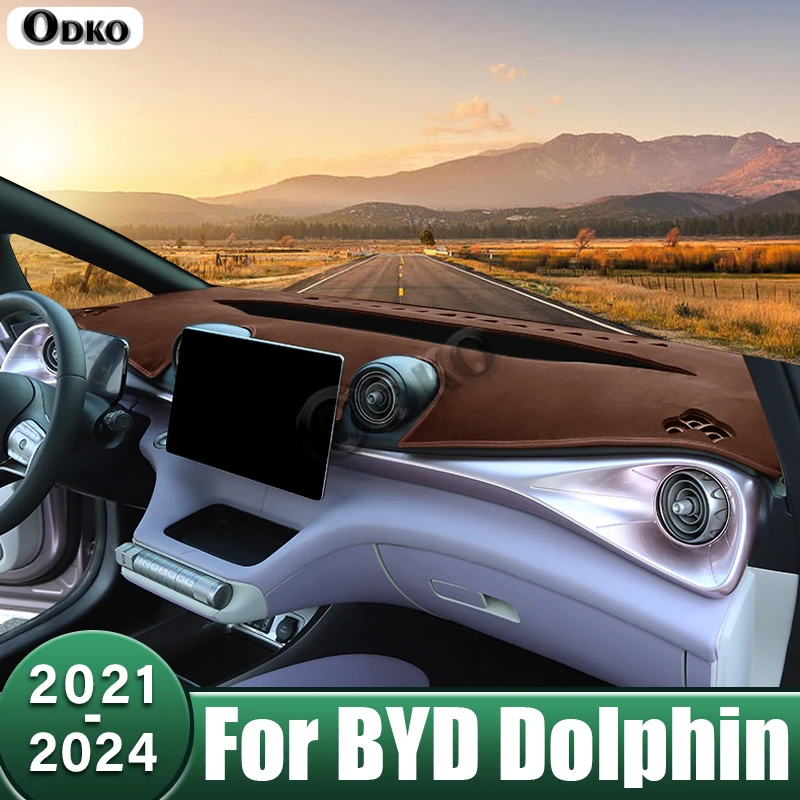 tapete-do-painel-do-carro-evitar-luz-sol-sombra-almofada-capa-anti-uv-tapete-acessorios-interiores-para-byd-golfinho-ea1-ev-2021-2022-2023-2024