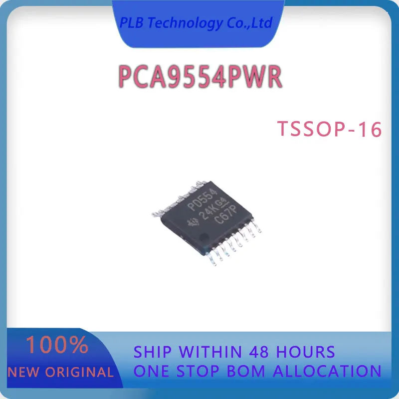 

Original PCA9554 PCA9554PWR TSSOP-16 I2C SMBus I/O Expander Config Registers Integrated Circuit IC Chip Stock New