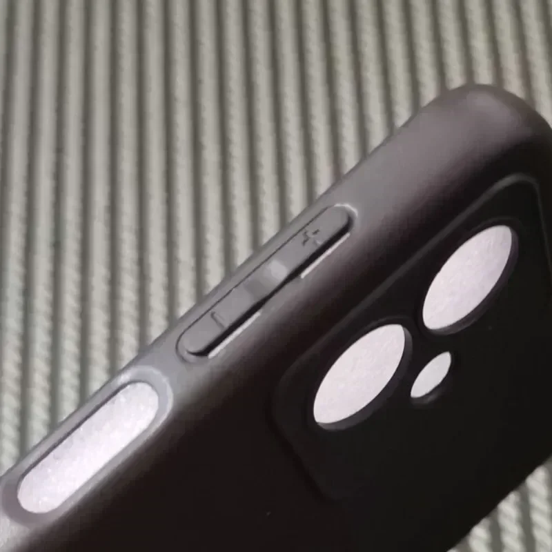 Etui na telefon TPU do Motorola Moto G14 Etui na telefon Moto G14 Frosted Black Silicone Case Soft Shell Capa