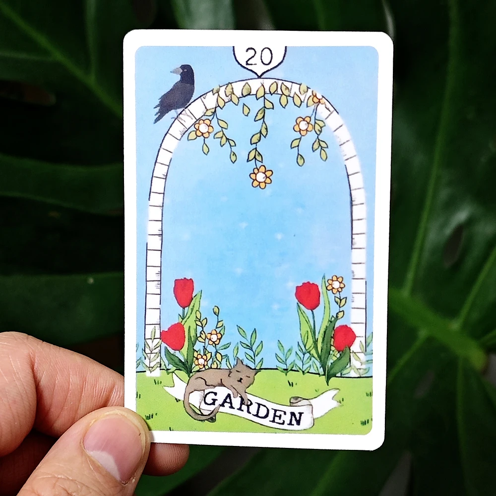 9*6cm 36 Pcs Lenormand Cards Pixie's Whisper Lenormand Deck