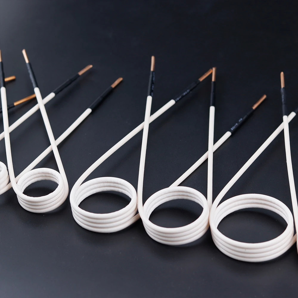 Mini Aquecedor de Indução Magnética Kit Acessórios Calor sem Chama Bobinas de Indução Faça Você Mesmo Bobina de Indução Ductor 10 Pcs
