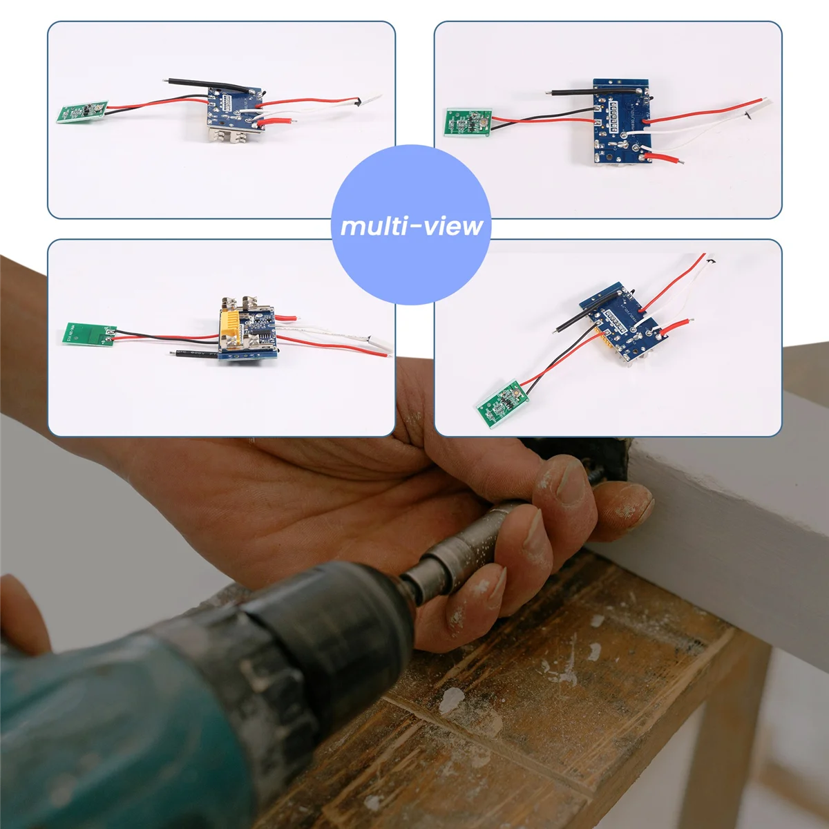 RISEN 5 قطعة بطارية ليثيوم أيون PCB شحن حماية لوحة دوائر كهربائية لماكيتا 18 فولت 1.5Ah 3Ah 6Ah 9Ah BL1415 BL1430 BL1460 BL1490