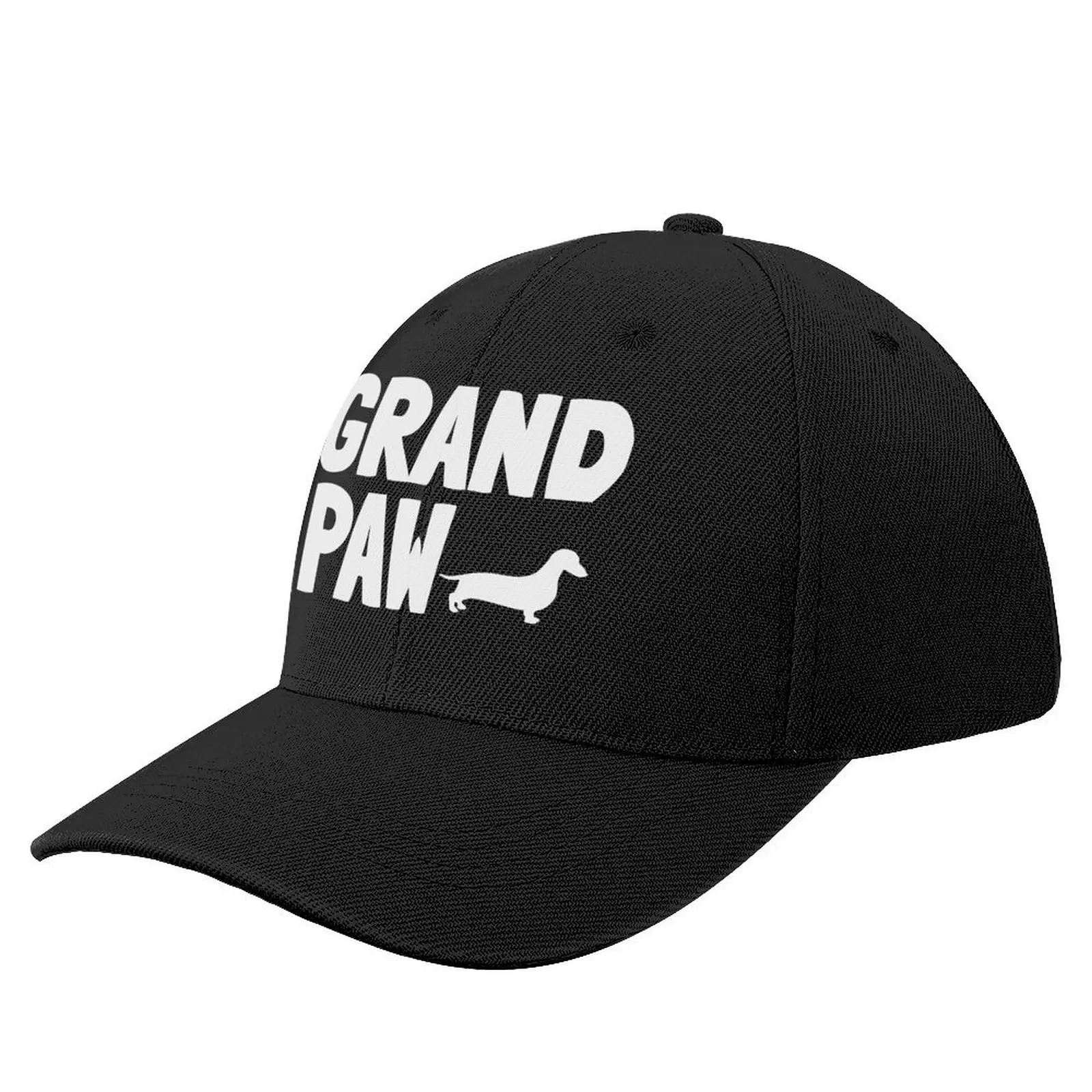 Grand Paw Funny Dachshund Grandpa Dad Dog GiftCap Baseball Cap Ball Cap |-F-| Military Tactical Cap Women's Hats Men's