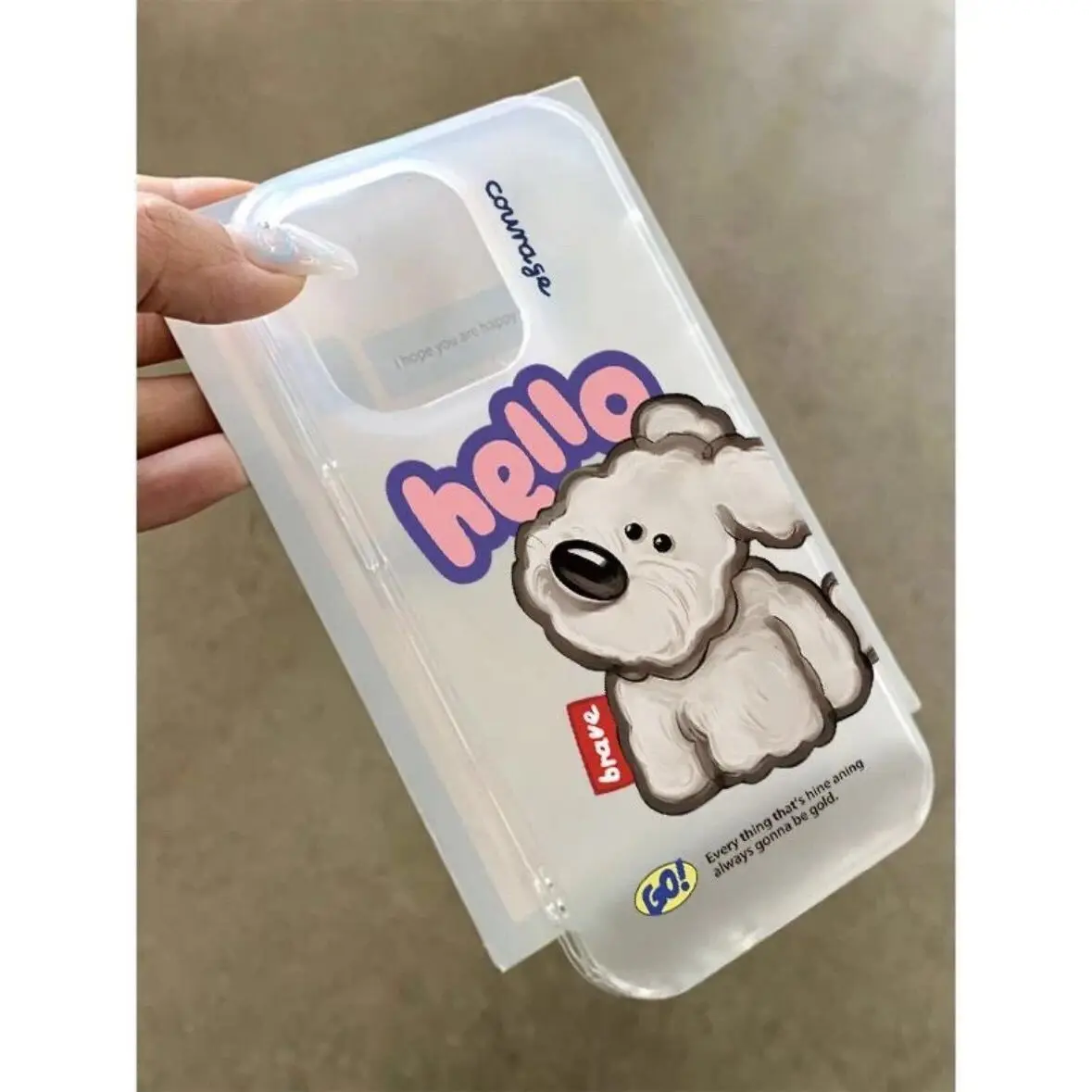 SEIRASSIM cute cartoon dog phone case for iphone 15 pro max 14 plus 13 11 12 silicone cover for iphone xr xs x 7 8 se2020 bumper