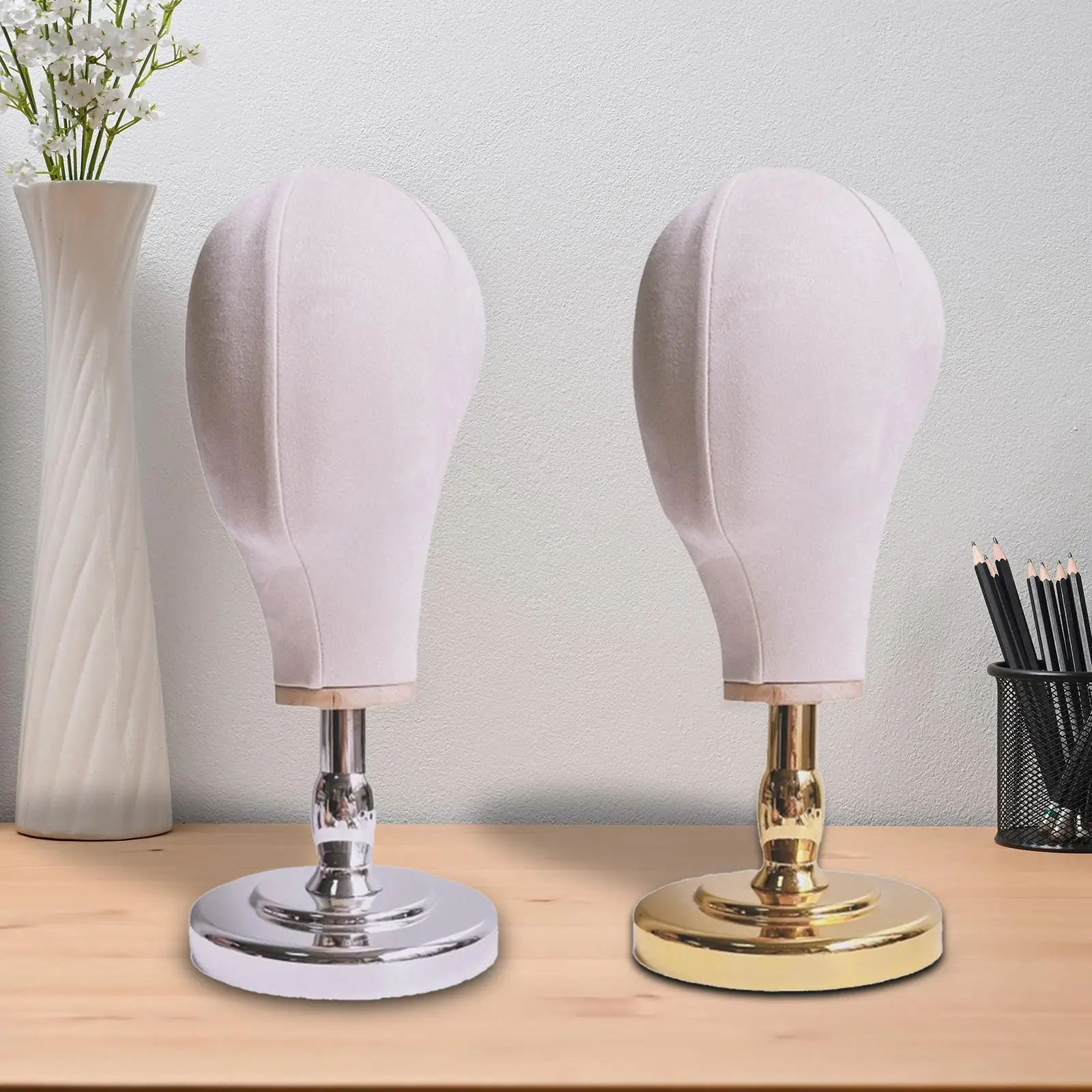 

Wig Head Hats Stand Holder for Styling Drying Shopping Mall Beginner Stylist