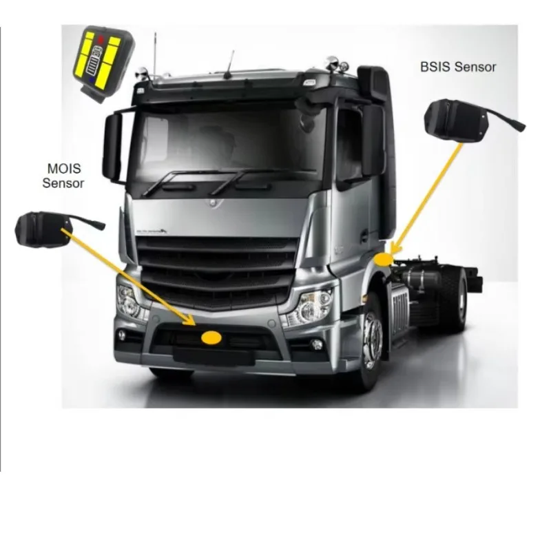 Radar Kit 180 Degree 2024 UNECE R151 R159 Kits MOIS BSIS 77Ghz BSD Blind Spot Detection Front Side Sensor
