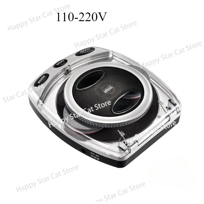CD/DVD disc cleaning machine, electric automatic scar repair device, disc repair  Recovery Set Cleaning Fluid Paste Tool Cleaner