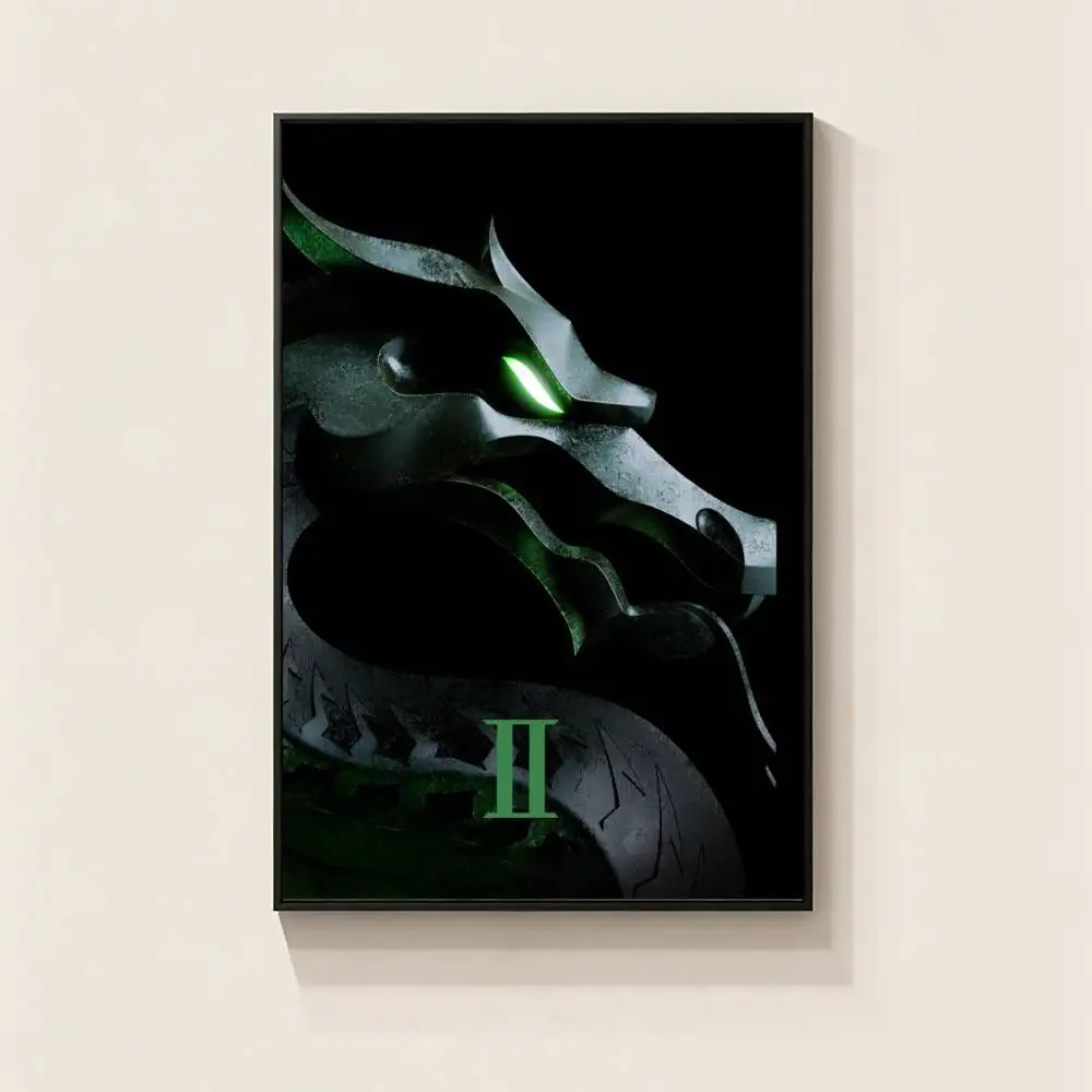 M-Mortal Kombat II Film Poster Picture Canvas Painting Wall Art Home Decoration Print For Living Room Decor