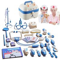 Toddler Doctor Play Set Suitcase Design Role Play Set For Kids With Doctor Pretend Play Lighting And Sound Effects Role Play Set