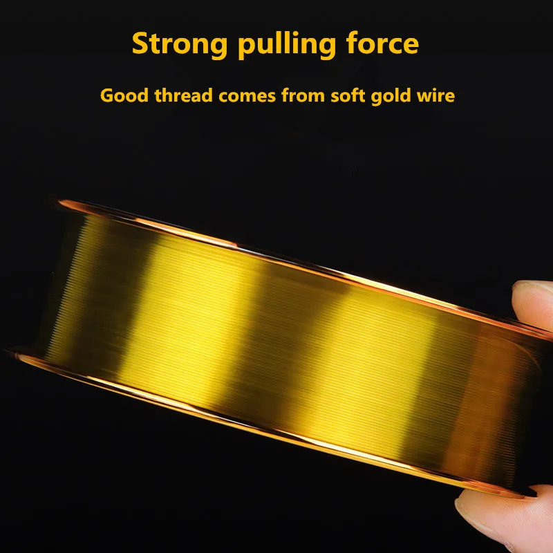 102 meter ultra soft gold thread bass nylon high-quality fluorocarbon coating fishing rod fishing line accessories outdoor tools