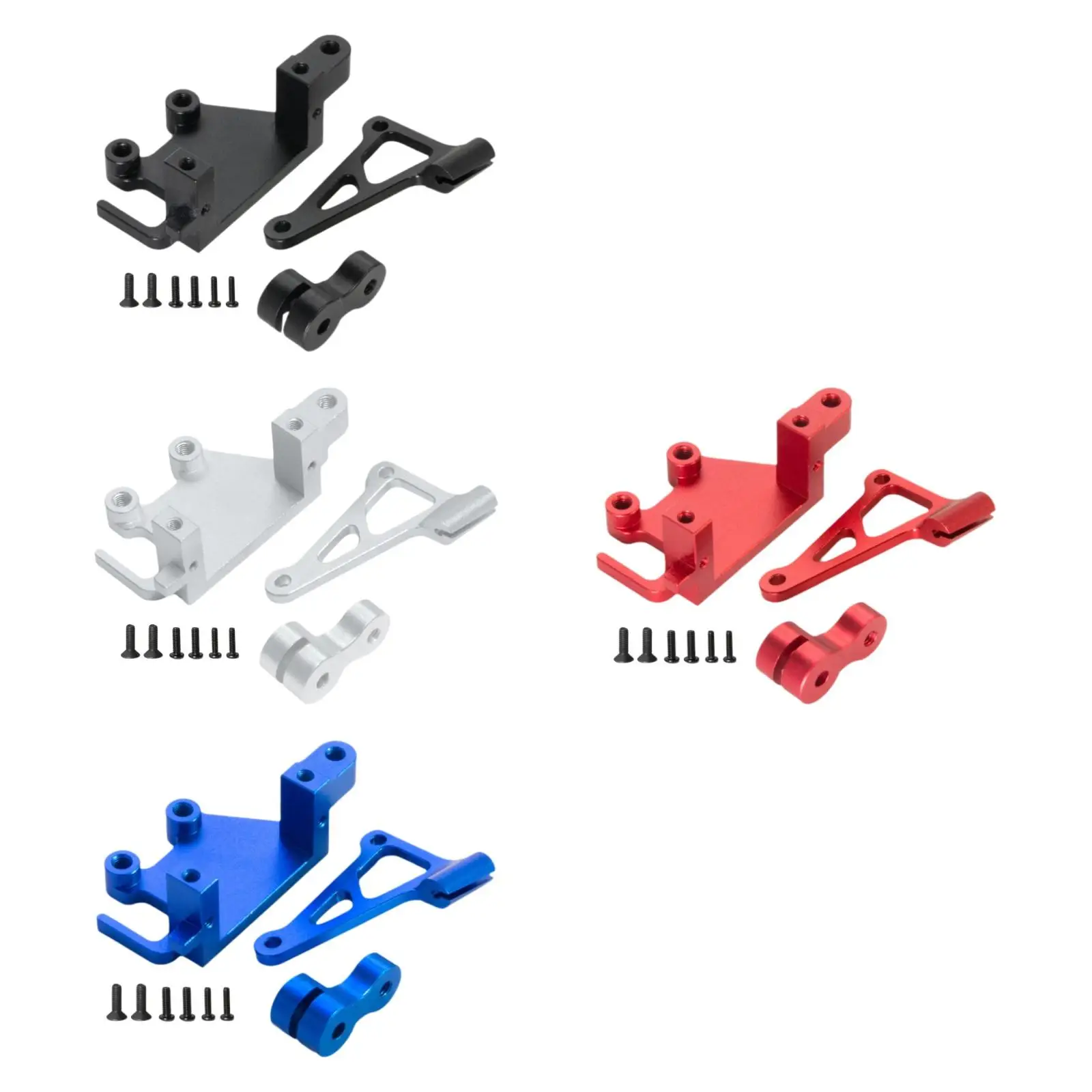 RC รถจักรยานยนต์พวงมาลัย Servo Bracket Arm น้ําหนักเบาติดตั้งง่าย Servo Arm อัพเกรดอุปกรณ์เสริมสําหรับ 1/4 Promoto MX RTR Fxr