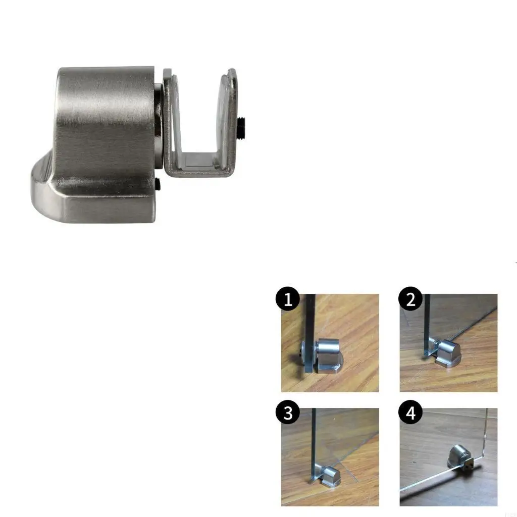 

Modern Door Stop Catch Zinc Alloy Fixed Door Holder Anti-collision Door Retainer