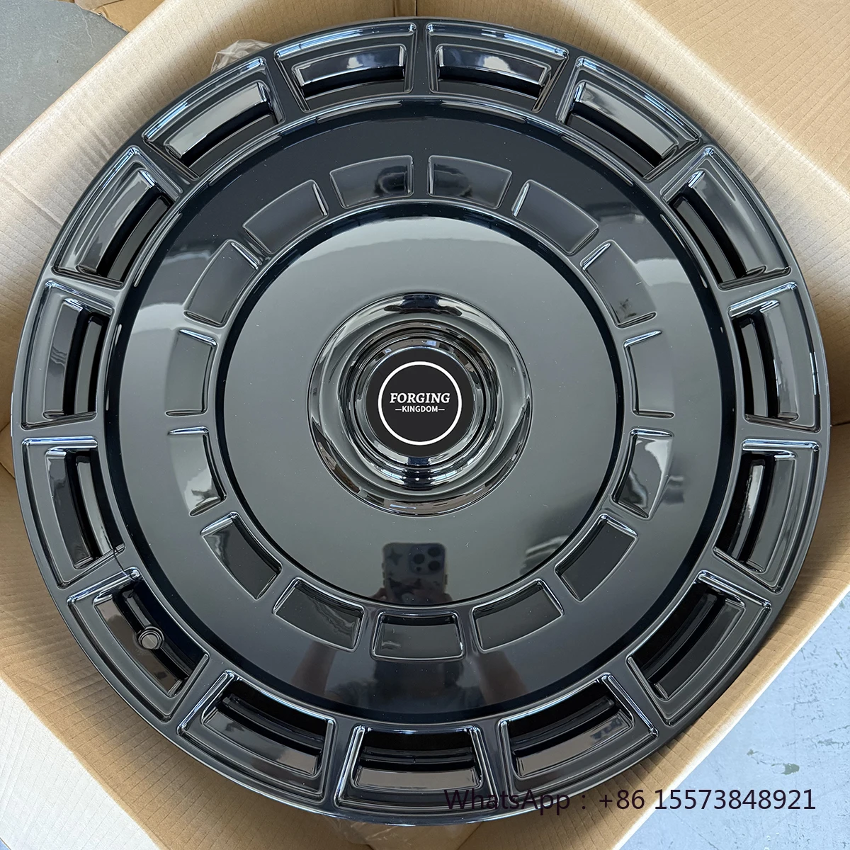 

High Quality 6061-T6 Forged Aluminum Alloy Wheel Hub 20-26 Inch 5*130/120/112 PCD Bright Black Coating New