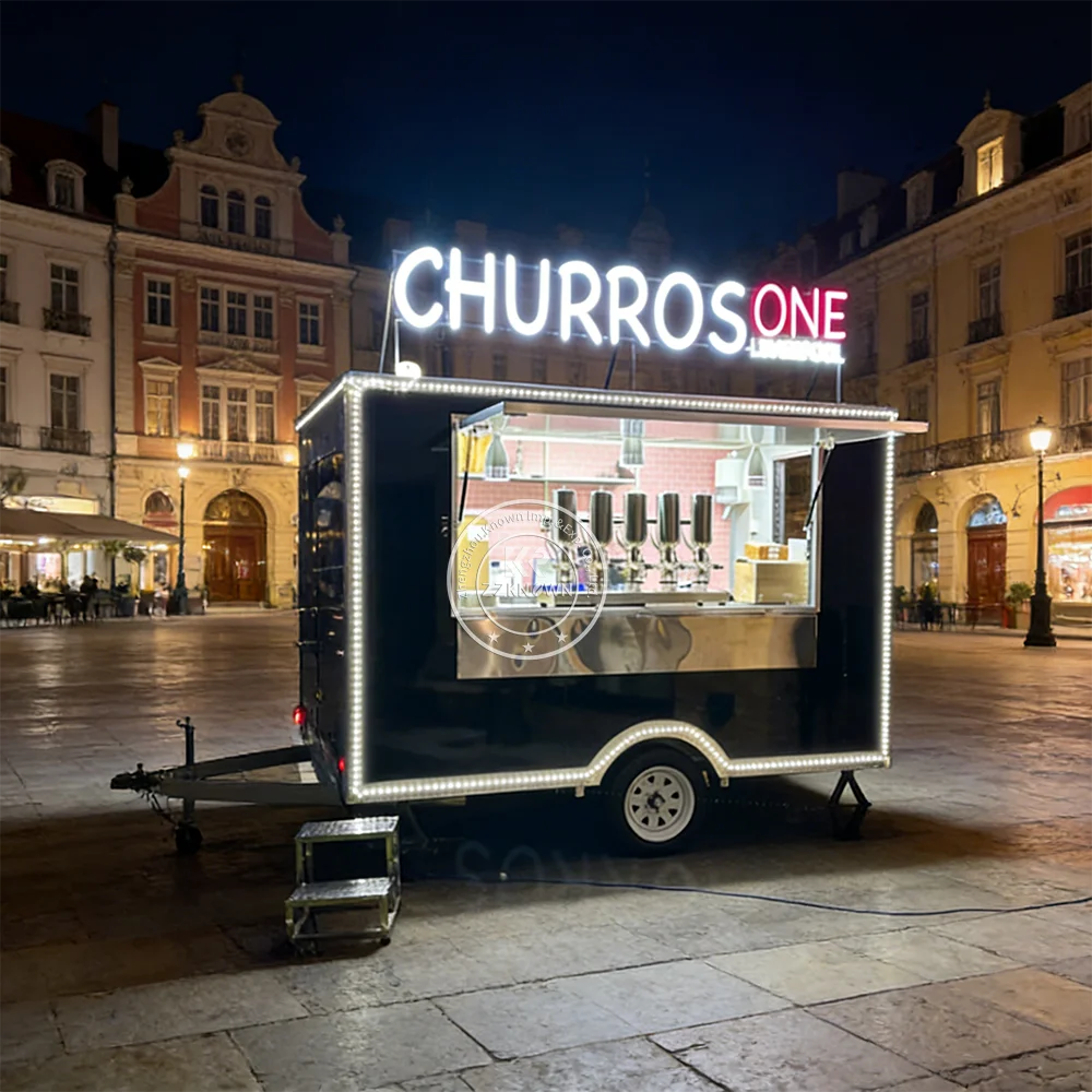 

Mobile Ice Cream Coffee Truck Coffee Fast Shawarma Food Vending Cart Trailer Truck For Sale Fast Food Truck Trailer For Sale