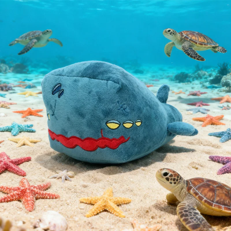 25 センチメートルソフトサメぬいぐるみかわいい動物人形絶妙なスロー枕多機能装飾アイテム友人への誕生日プレゼント