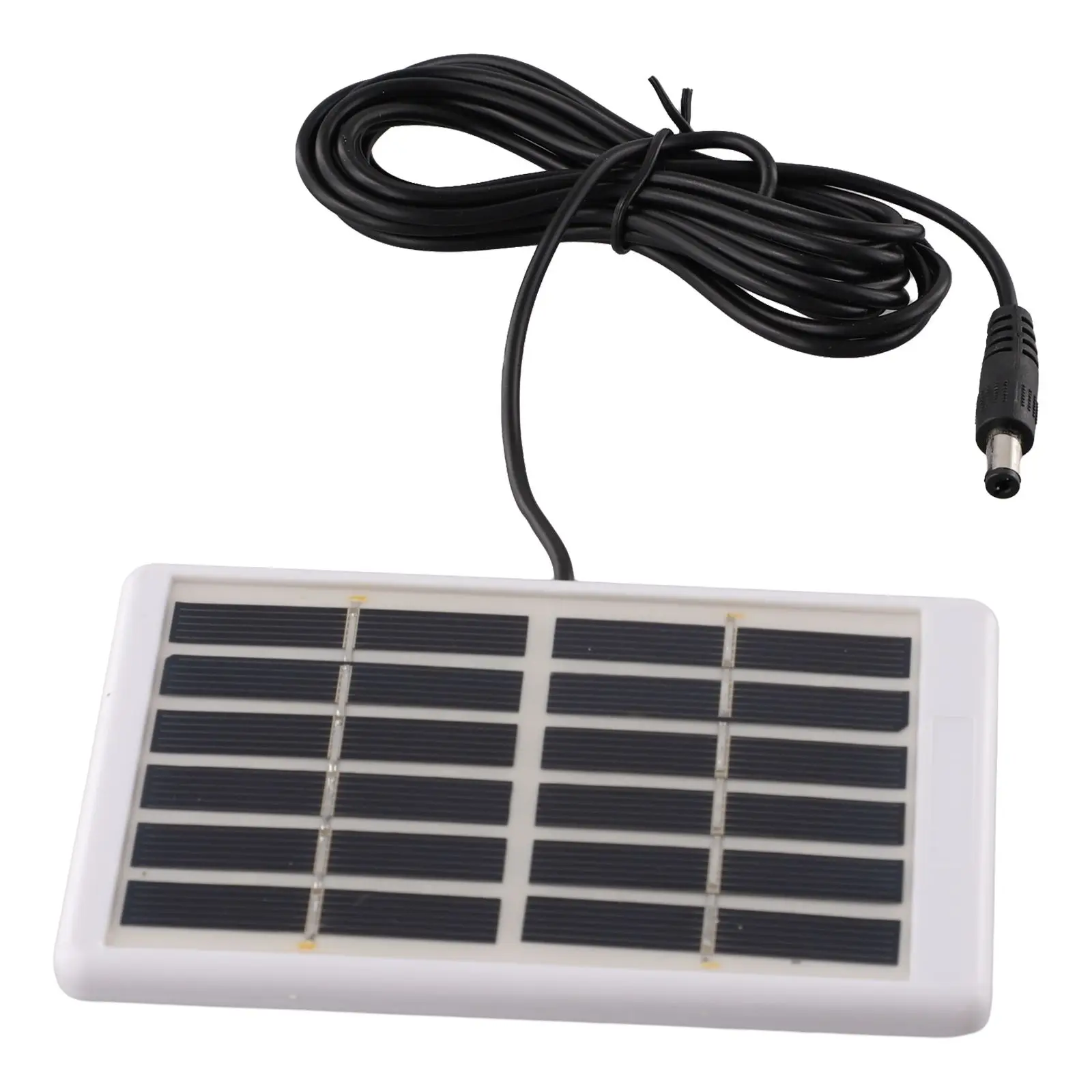 Compact Solar Panel 5W 6V Solar Panel Efficient Charging Multiple Charging Options Polycrystalline Silicon Lightweight Design