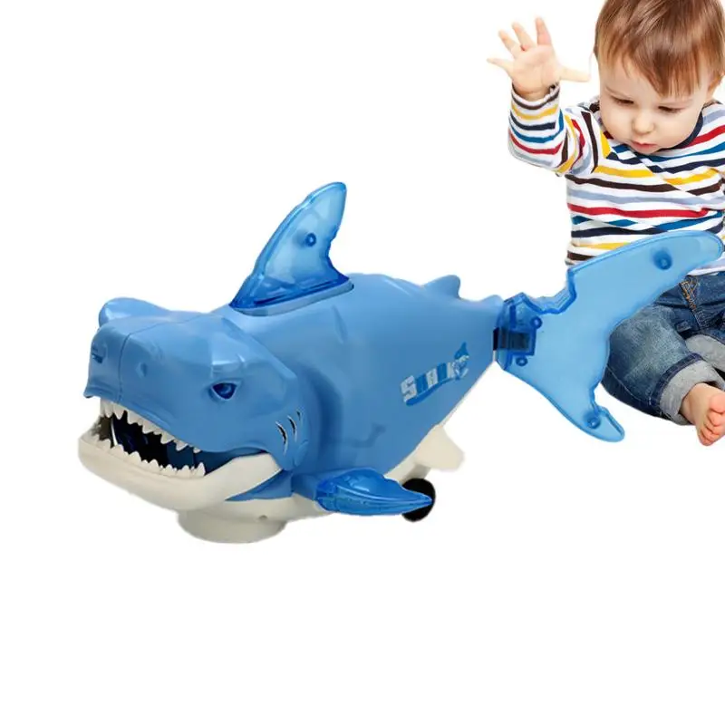 

Electric Shark Toy Simulation Shark High Simulation Adorable Creative Lighted Shark With Sound For New Year Kids Children