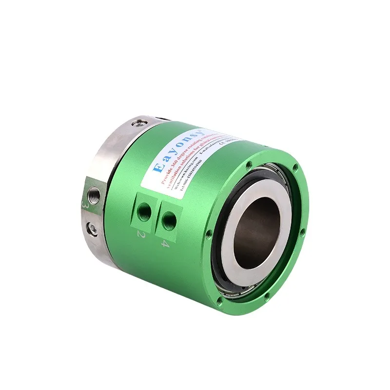 4-Port rotary joint middle through hole 40mm OD93, G1/8 