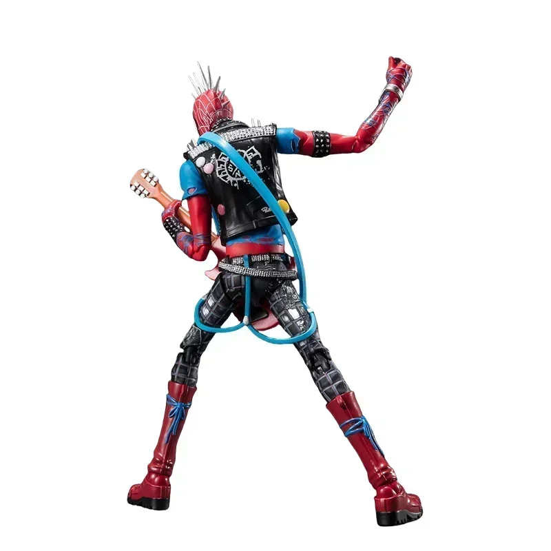 In Stock Original Bandai S.H.Figuarts SHF SPIDER-MAN PUNK ACROSS THE SPIDER-VERSE Anime Action Figure Model Collectible Toy Gift