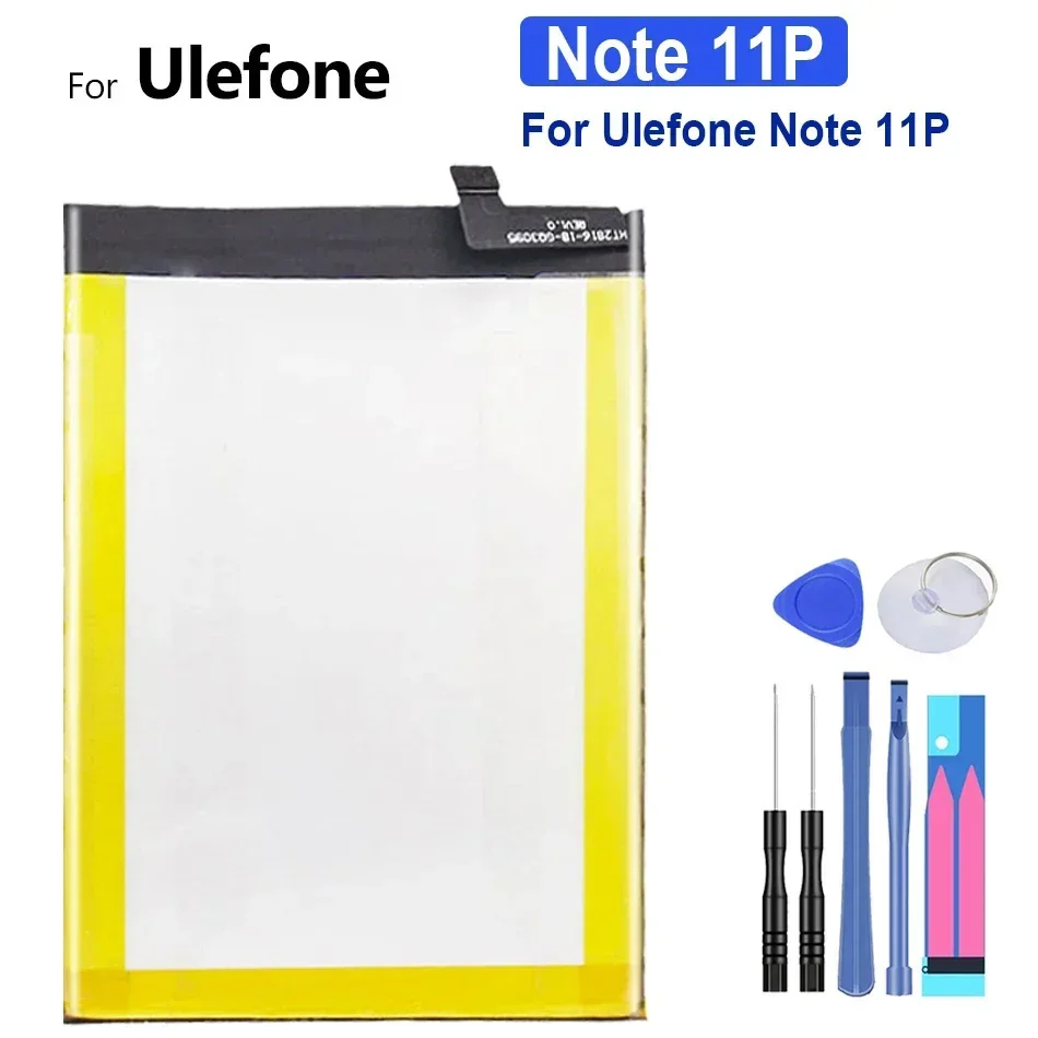 Note11p 4400Mah Battery For Ulefone Note 11P Batteries + Free Tools