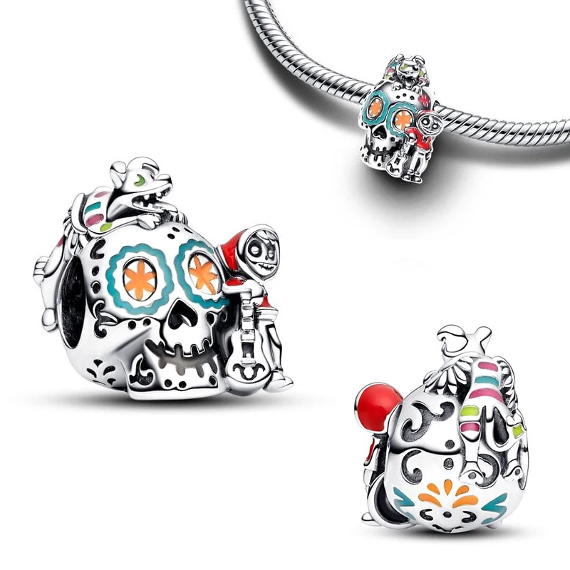 2024 New in Disney Villains Cruella De Vil Charm Beads Fits Bracelet Necklace Keychain For Women Luxury DIY Jewelry Party Gifts image 6