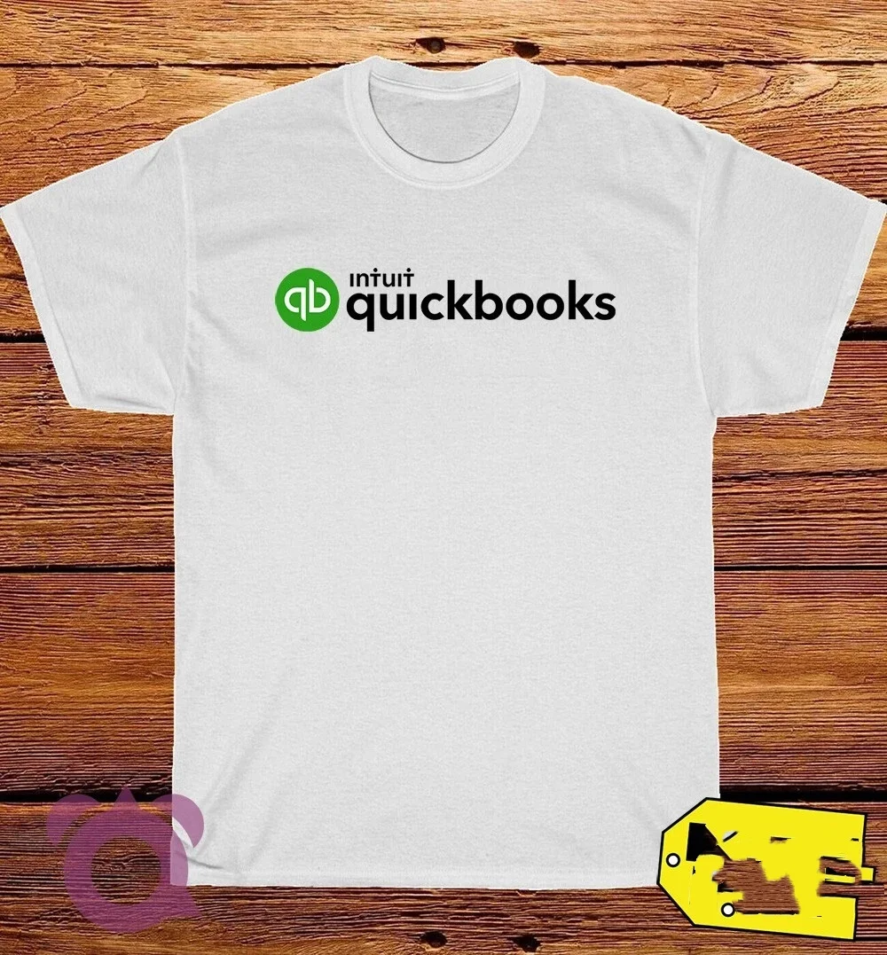 

2025 Новые Quickbooks с принтом унисекс, тренд уличной моды, с короткими рукавами, из чистого хлопка, с круглым вырезом
