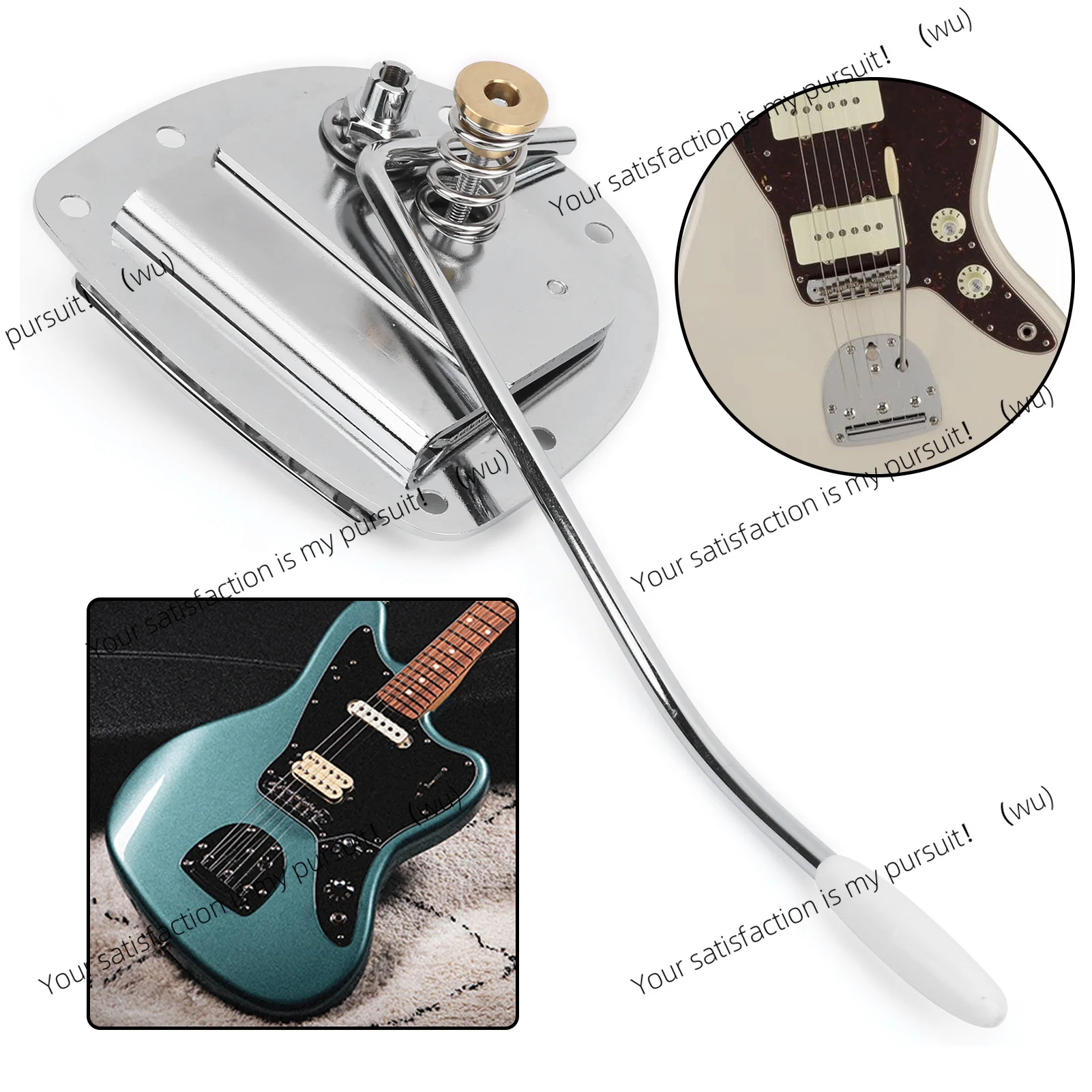 for Jazzmaster Electric Guitar Metal Musical Instrument Accessories Electric Guitar Tremolo Bridge Tremolo Bridge Tremolo Bridge