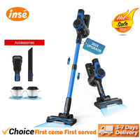 INSE V50 Cordless Vacuum Cleaner Powerful Suction 6-in-1 Lightweight Stick Vacuum with Rechargeable Battery for Carpets Pet Hair