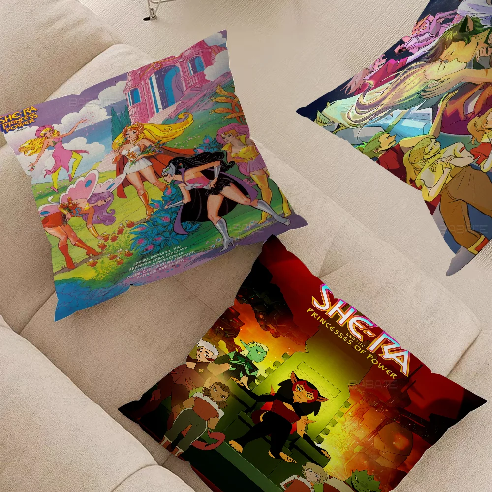 She Ra And The Princesses Of Power Anime Personalized Pillow Cover Kids Bedroom Wild Party Decor Pillowcase Kid Birthday Gift