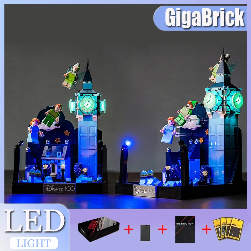 

DIY LED Light Kit For LEGO 43232 Peter Pan & Wendy's Flight over London (Only LED Light,Without Blocks Model)