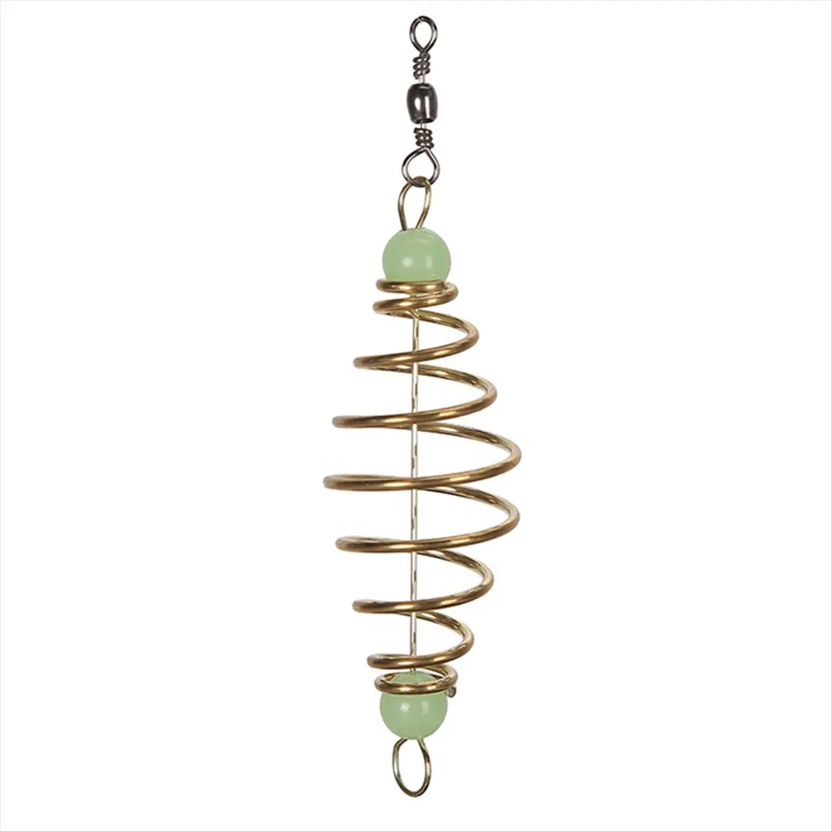 ABST Olive Shaped Stainless Steel Fishing Bait Trap Cage Basket Holder, Spring Carp Fishing Coarse Lures Feeder view 2