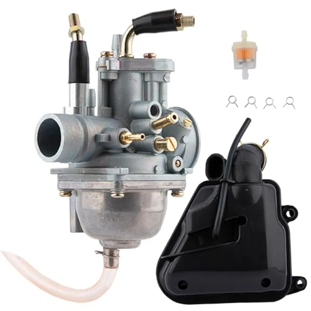 For Polaris For Predator For 50 Carburetor with Air Filter Box and Fuel Filter Complete Set for Easy Installation