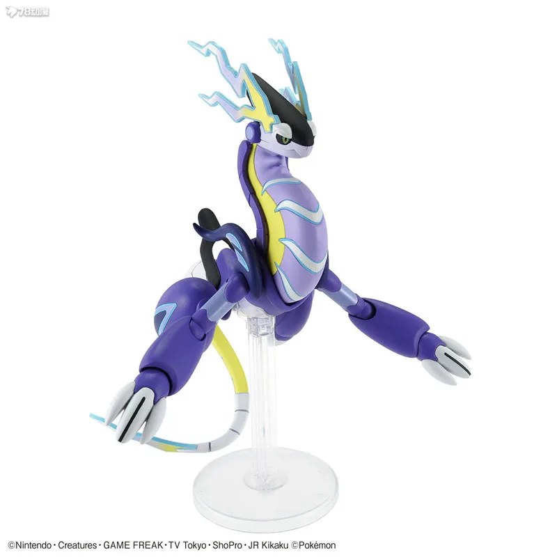 Bandai – KIT de modèles originaux Pokémon Evolution série NO.59 Miraidon, figurine d'action Anime, modèle à assembler, jouets, modèles cadeaux pour garçons