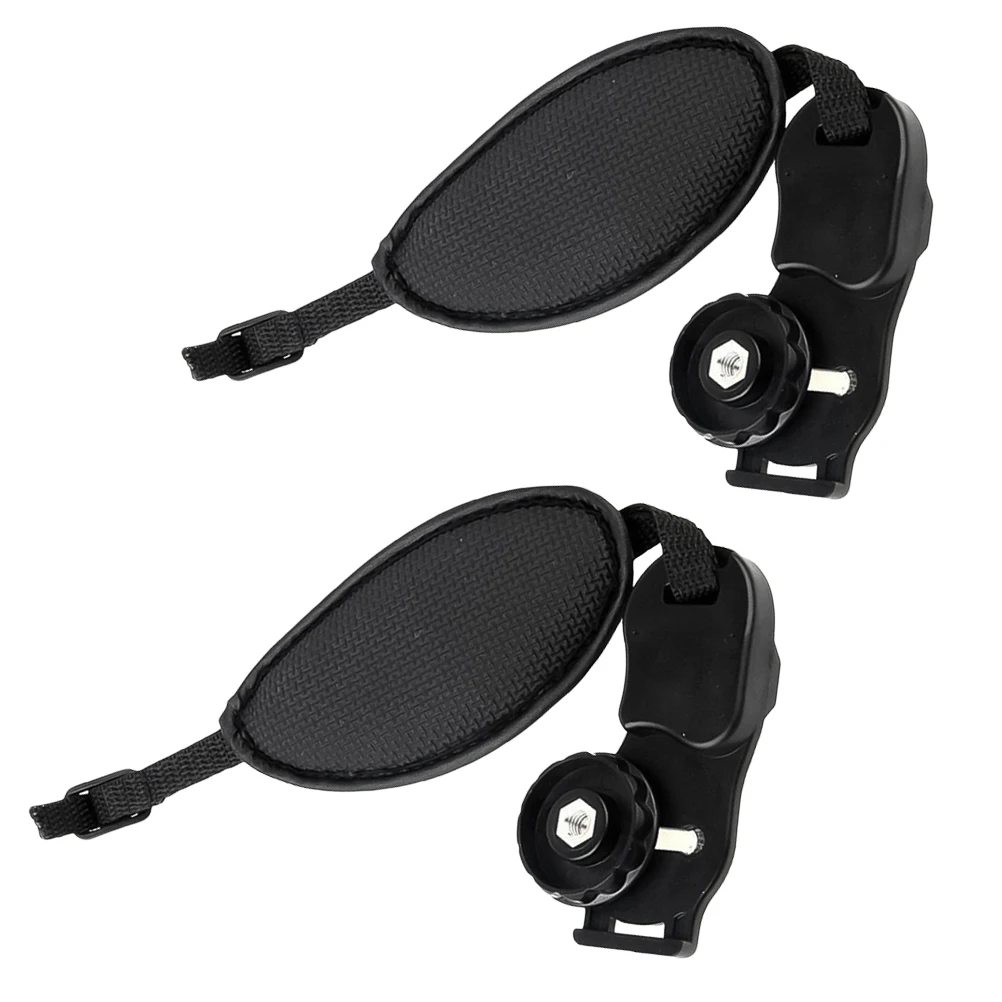 

2Pcs Wrist Strap for Camera Premium ABS Secure Hand Strap Stabilizer Protective Gear for Photography Use Black