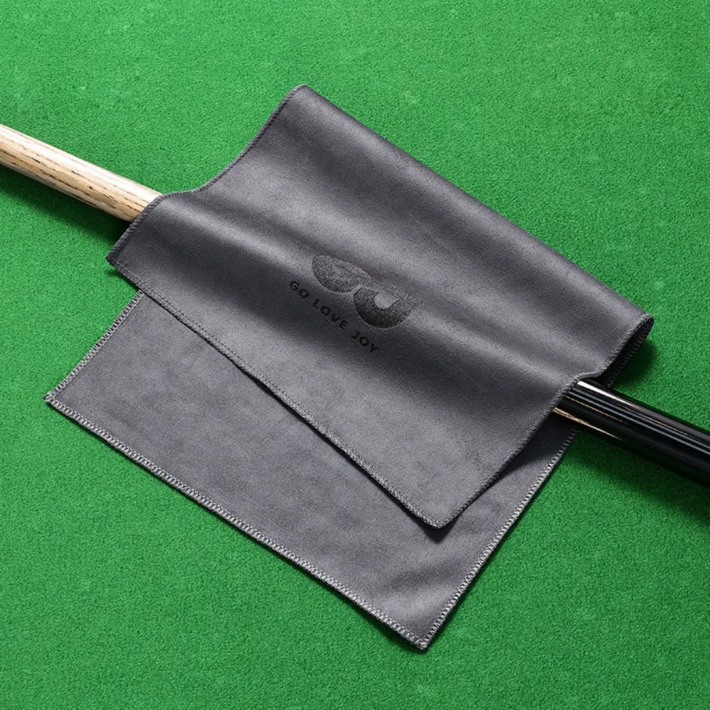 

Durable Soft Pool Cue Cleaning Towel Microfiber Rod Wiping Cleaning Cloth Billiard Accessories Washable Snooker Towel