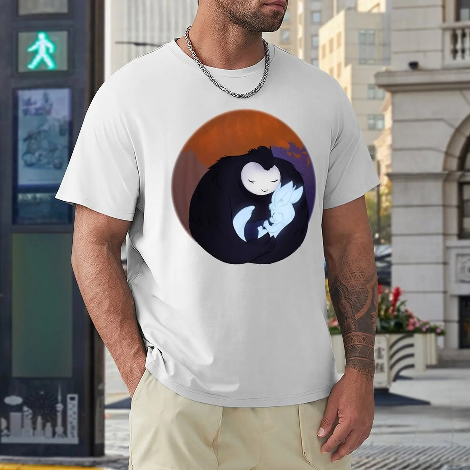 Harajuku Ori And The Blind Forest Mother S Love Y T-shirt Campaign T-shirts Hipster Novelty Fitness USA Size