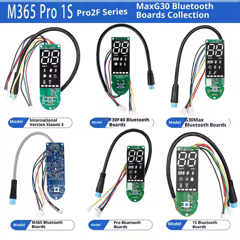 Dashboard PCB Digital Display for Xiaomi M365 Pro/pro2/1S 3/4Lite 4Ultra MI3/4 for Ninebot F20/F25/F30/F40 ES G30Max E-scooter