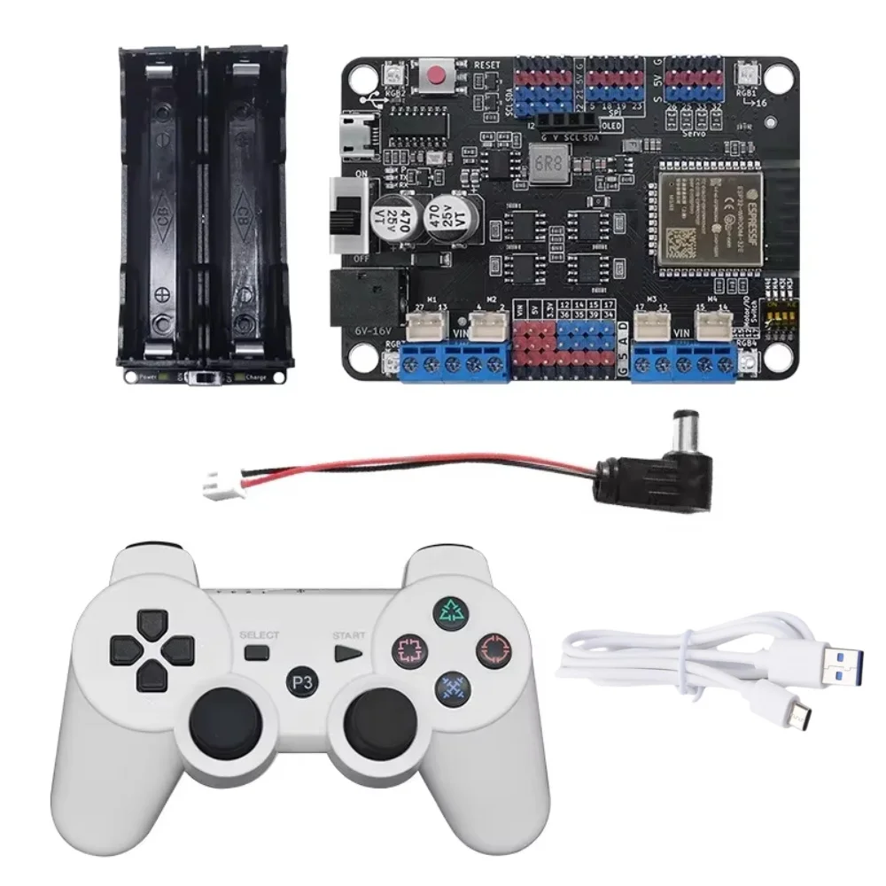 ESP32 Development Board 2.4G Wireless WiFi + Bluetooth 2-in-1 Dual-Core CPU IoT Servo Driver Robot Motor Driver Board