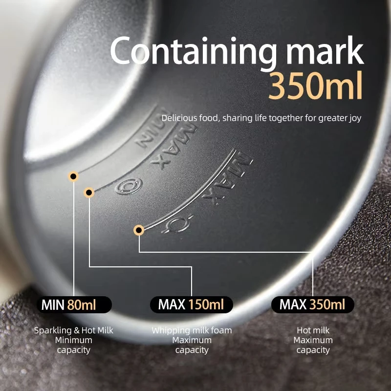 5 in 1電動ミルクフォーマー、コーヒー用自動ミキサー、ミルクフォーマーマシン、ステンレス製ミルク加熱スチーマー、フォーマー、110V/220V対応