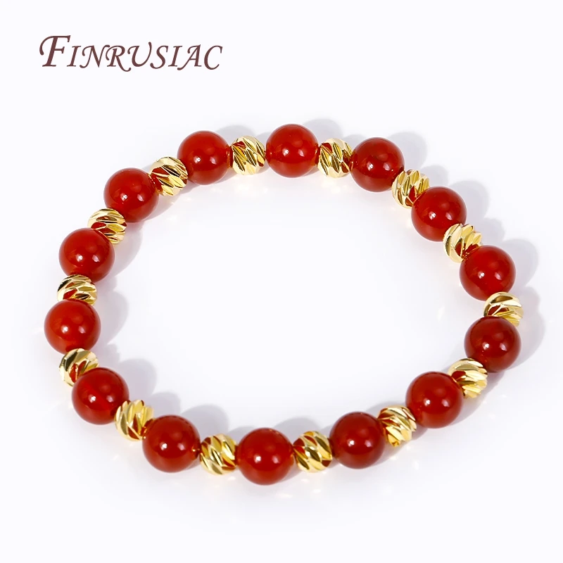 5 Sizes Round Spacer Beads 18K Gold Plated Brass Metal Beads Cut Pattern Separators Beads For DIY Handmade Jewelry Accessories