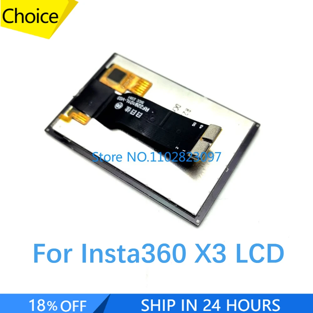 New Original LCD Display with Touch Repair Parts For Insta360 X3 Screen Assembly Action Camera Repair Accessory